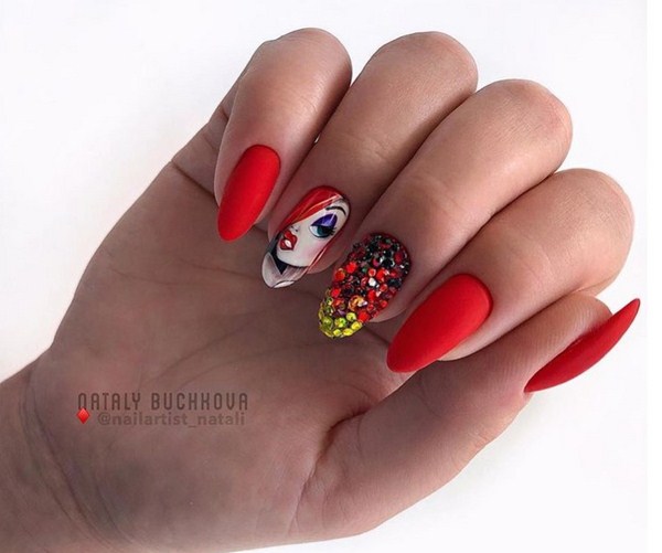 Reka bentuk kuku bergemerlapan perhiasan 2024-2025: manicure yang paling bergaya dalam foto