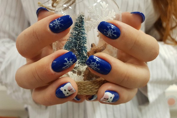 Tahun Baru Manicure 2024: foto, idea-idea Manicure Tahun Baru