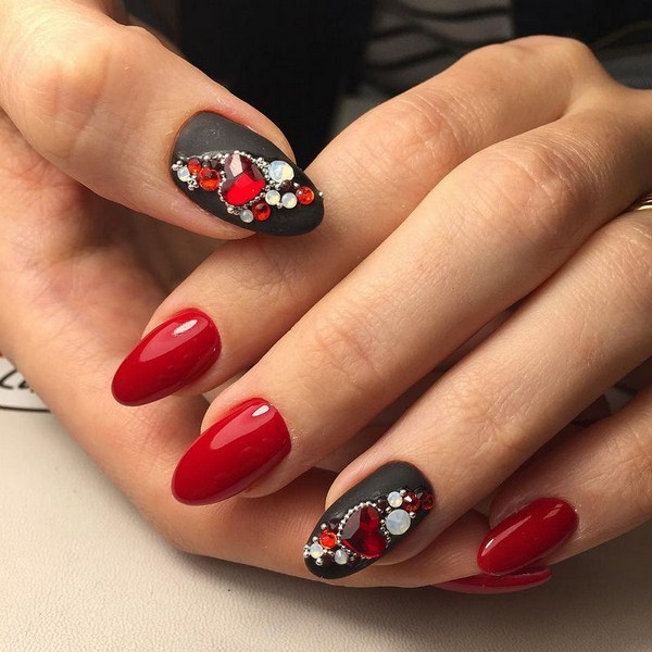 Tahun Baru Manicure 2024: foto, idea-idea Manicure Tahun Baru