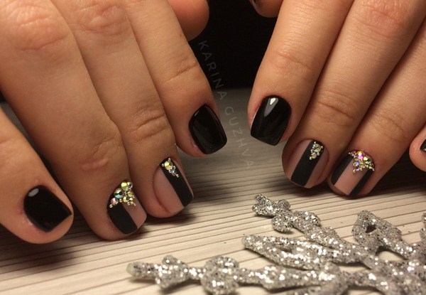 Tahun Baru Manicure 2024: foto, idea-idea Manicure Tahun Baru