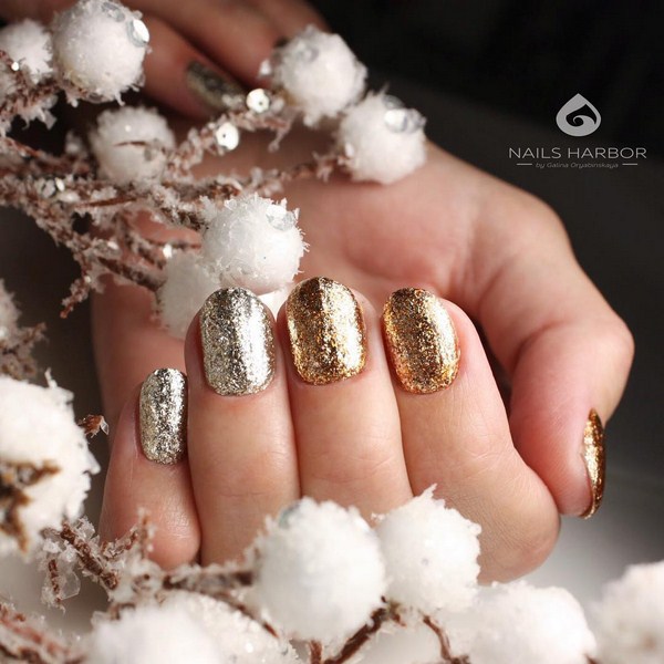 Tahun Baru Manicure 2024: foto, idea-idea Manicure Tahun Baru