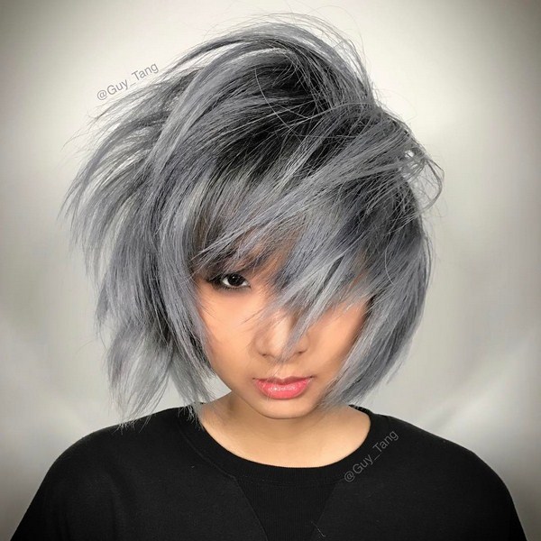 Pewarna rambut yang paling bergaya 2024-2025: foto