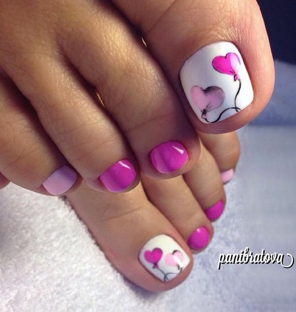 Reka bentuk pedicure musim panas 2024: trend terkini dalam foto