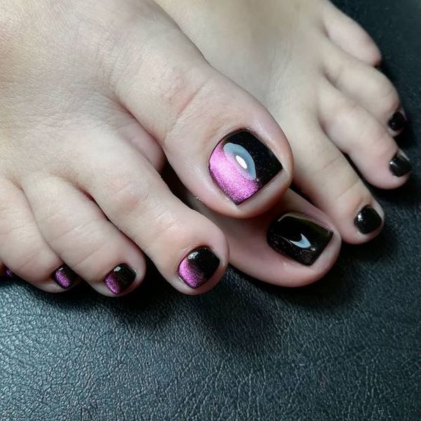 Reka bentuk pedicure musim panas 2024: trend terkini dalam foto
