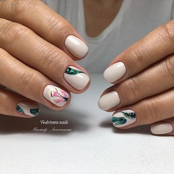 50 warna kuning air ... - trend baru manicure beige 2024-2025 untuk setiap rasa