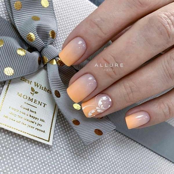 Menawan manicure lembut 2024-2025 - idea yang paling indah untuk reka bentuk lembut marigolds