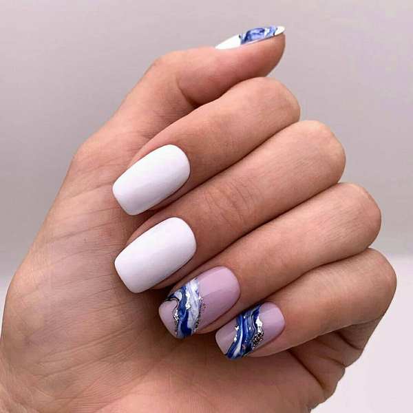 Menawan manicure lembut 2024-2025 - idea yang paling indah untuk reka bentuk lembut marigolds