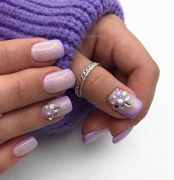 Menawan manicure lembut 2024-2025 - idea yang paling indah untuk reka bentuk lembut marigolds