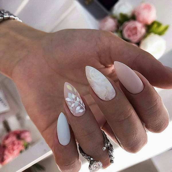 Menawan manicure lembut 2024-2025 - idea yang paling indah untuk reka bentuk lembut marigolds