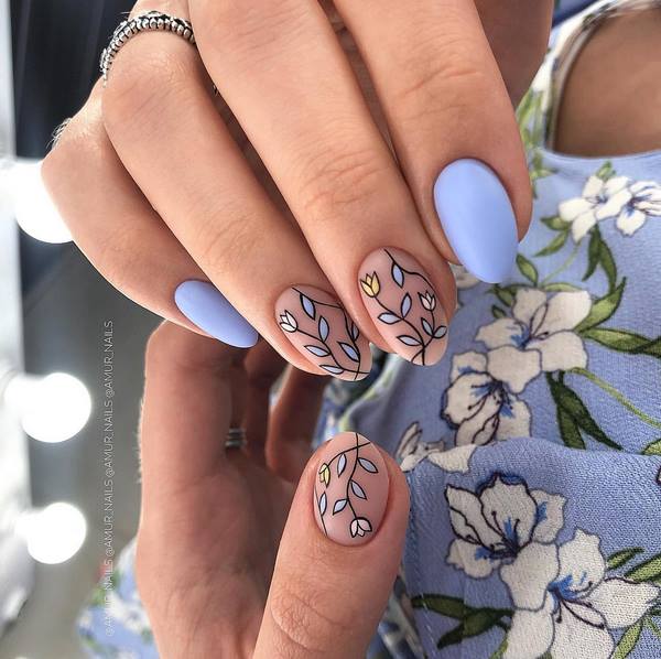 Menawan manicure lembut 2024-2025 - idea yang paling indah untuk reka bentuk lembut marigolds