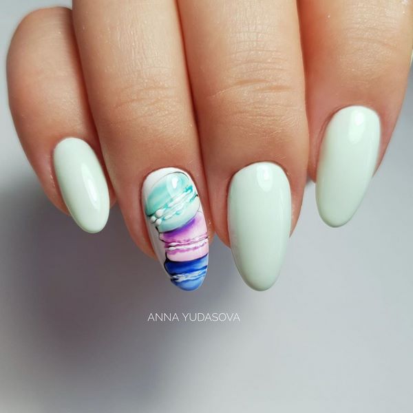 Menawan manicure lembut 2024-2025 - idea yang paling indah untuk reka bentuk lembut marigolds