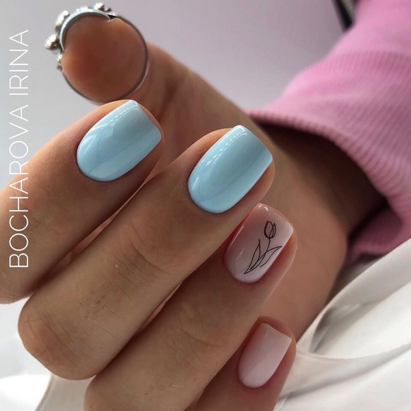 Menawan manicure lembut 2024-2025 - idea yang paling indah untuk reka bentuk lembut marigolds