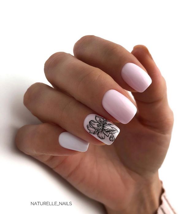 Menawan manicure lembut 2024-2025 - idea yang paling indah untuk reka bentuk lembut marigolds