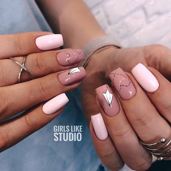 Menawan manicure lembut 2024-2025 - idea yang paling indah untuk reka bentuk lembut marigolds