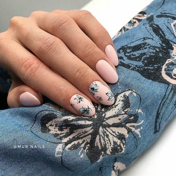 Menawan manicure lembut 2024-2025 - idea yang paling indah untuk reka bentuk lembut marigolds