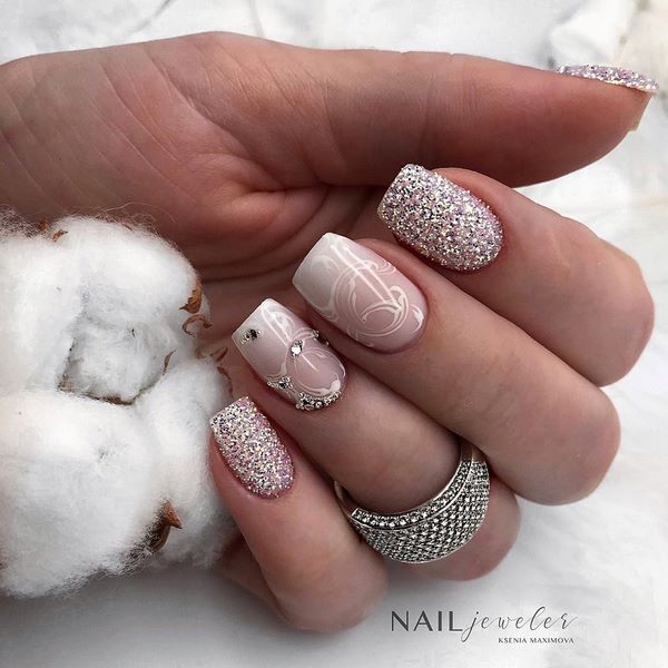 Menawan manicure lembut 2024-2025 - idea yang paling indah untuk reka bentuk lembut marigolds