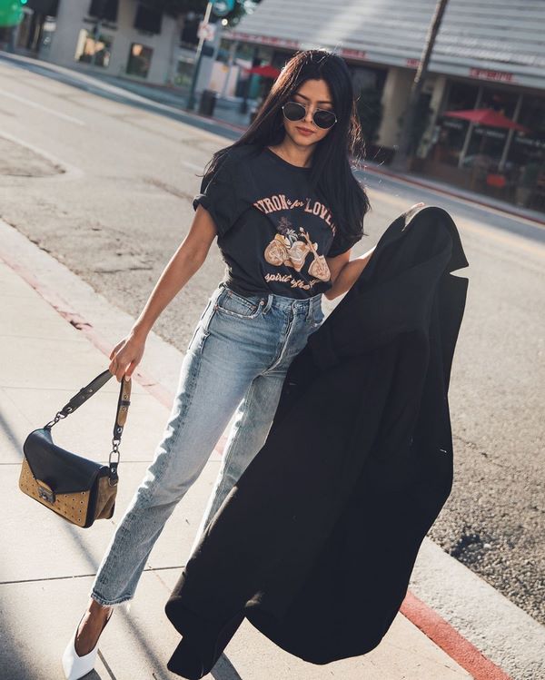 Jeans wanita bergaya baru: model dan gaya terbaik musim ini 2024-2025