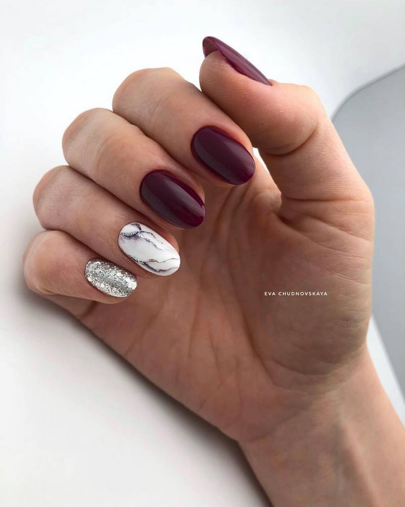 Idea kreatif untuk manicure marmar 2024-2025: berita reka bentuk segar