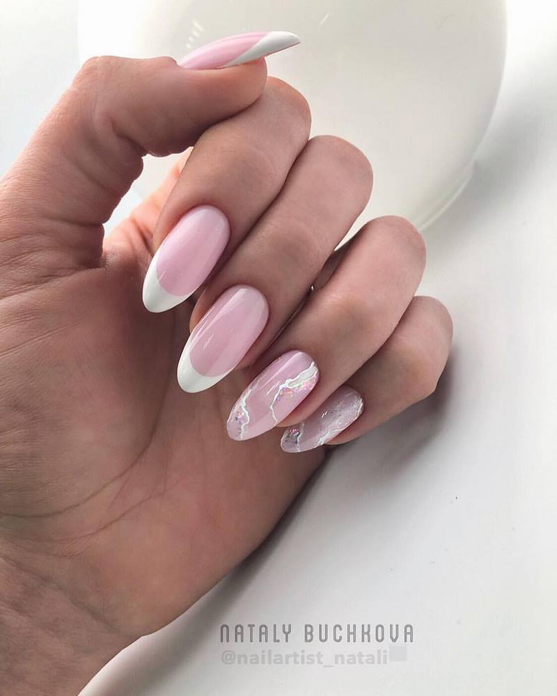 Idea kreatif untuk manicure marmar 2024-2025: berita reka bentuk segar