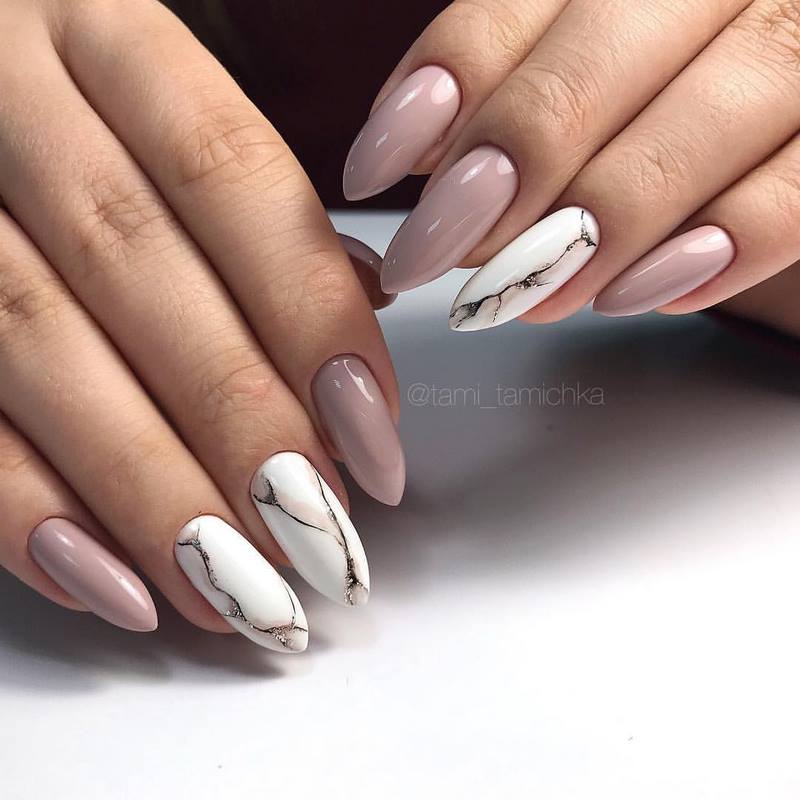Idea kreatif untuk manicure marmar 2024-2025: berita reka bentuk segar