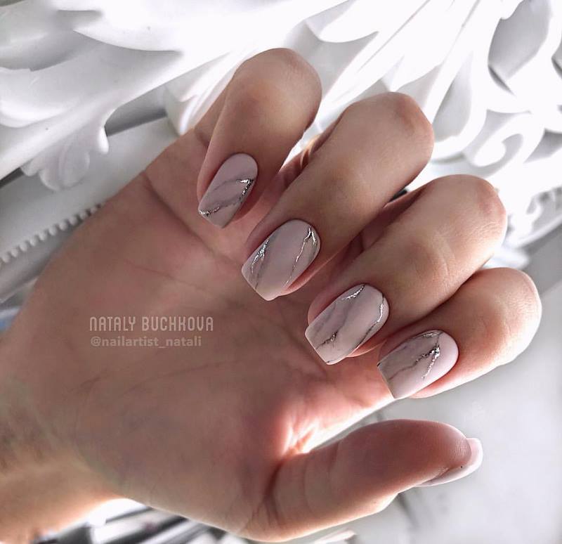 Idea kreatif untuk manicure marmar 2024-2025: berita reka bentuk segar