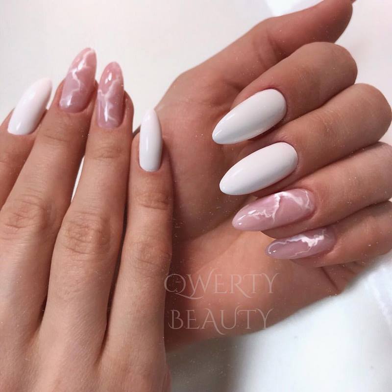 Idea kreatif untuk manicure marmar 2024-2025: berita reka bentuk segar