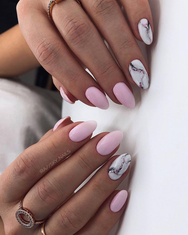 Idea kreatif untuk manicure marmar 2024-2025: berita reka bentuk segar