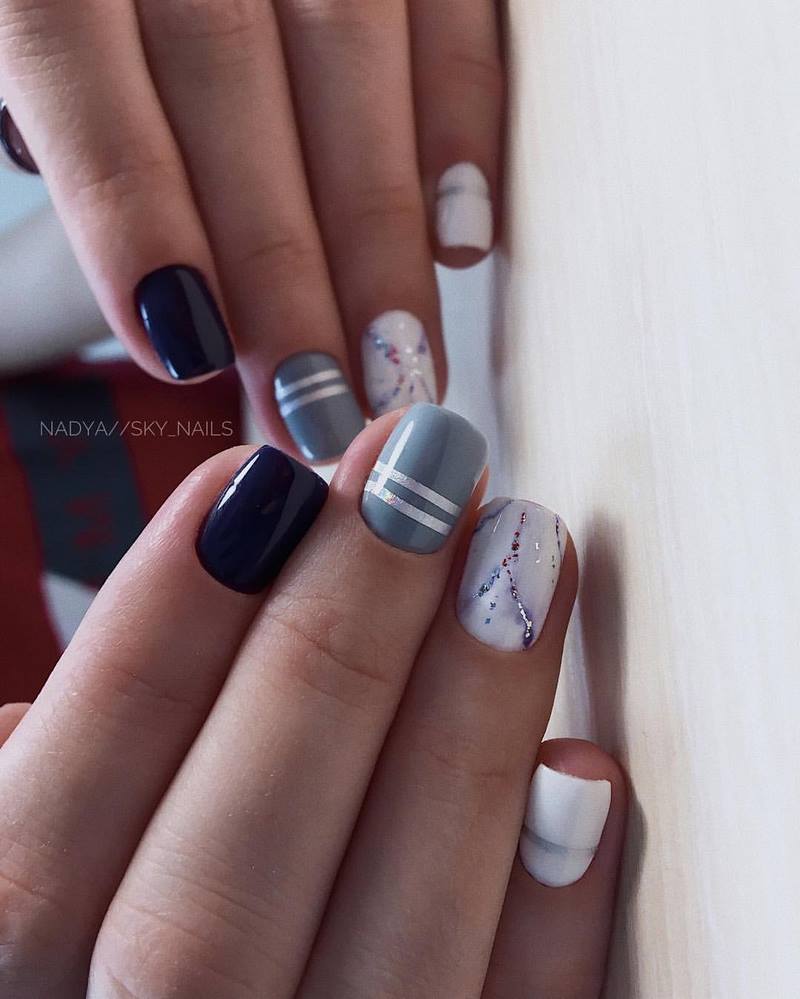 Idea kreatif untuk manicure marmar 2024-2025: berita reka bentuk segar
