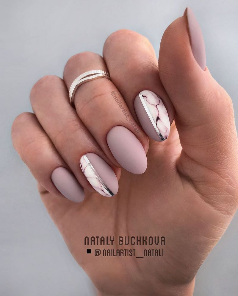 Idea kreatif untuk manicure marmar 2024-2025: berita reka bentuk segar