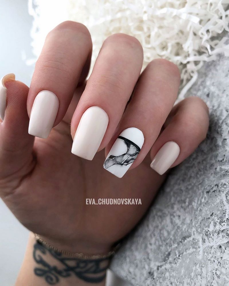 Idea kreatif untuk manicure marmar 2024-2025: berita reka bentuk segar