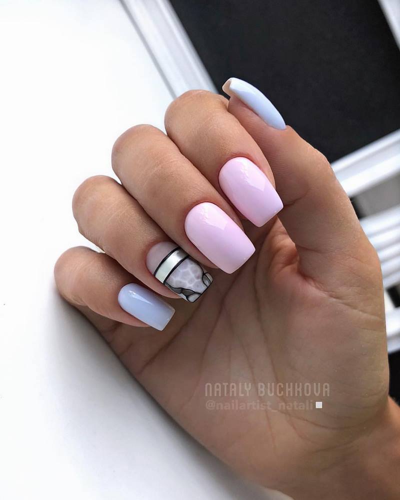 Idea kreatif untuk manicure marmar 2024-2025: berita reka bentuk segar